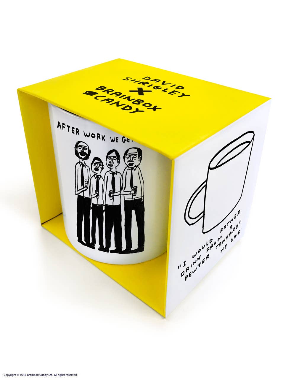 David Shrigley Mug After Work Get Drunk