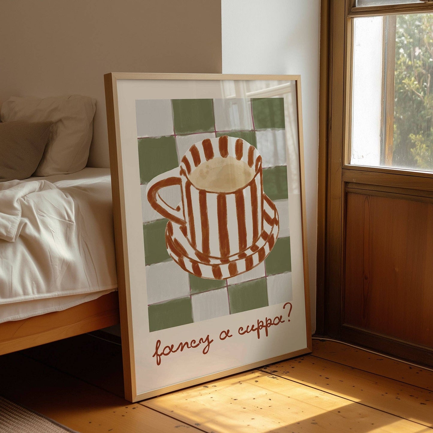 Fancy a Cuppa Print: A3