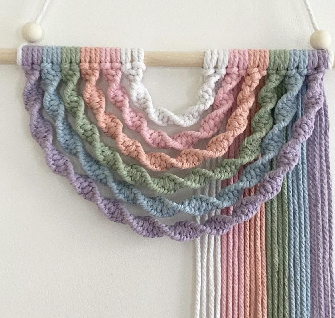 Medium and Large Macrame Wall Hangings