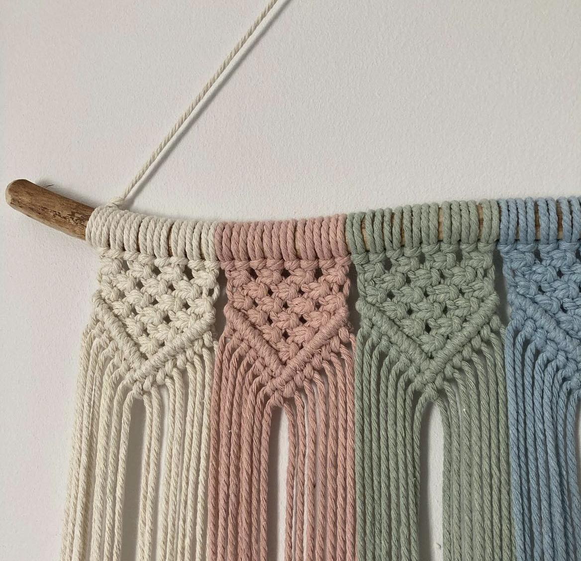 Medium and Large Macrame Wall Hangings