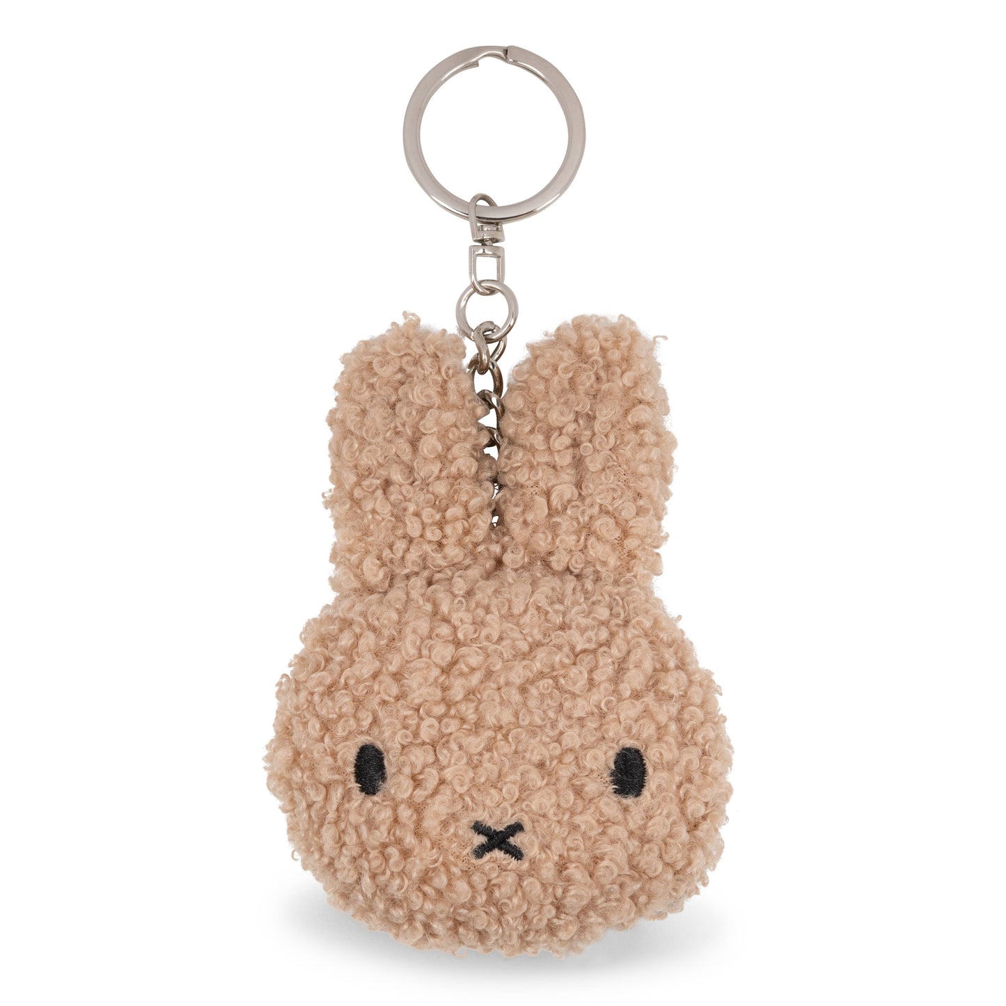 Miffy Tiny Teddy Keyring Beige 10cm - 100% recycled