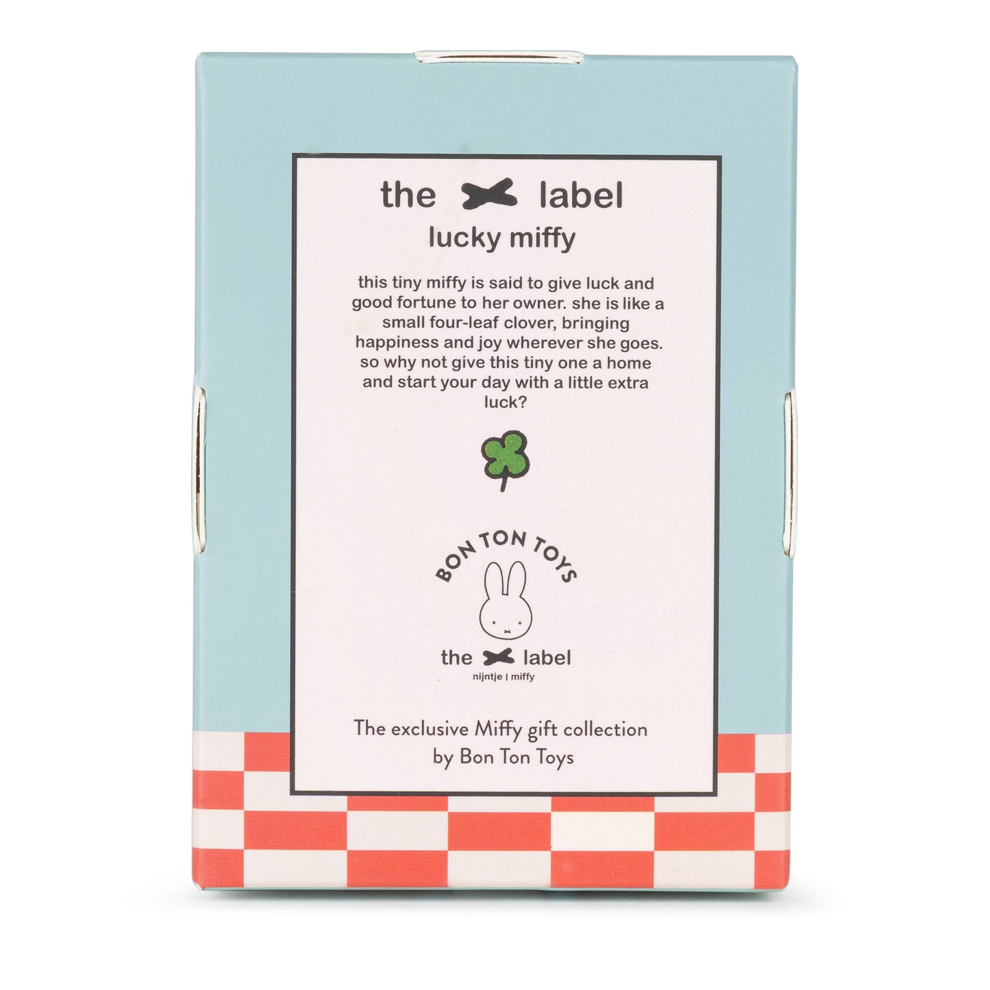 Miffy Lucky Charm Pink in Giftbox 10cm