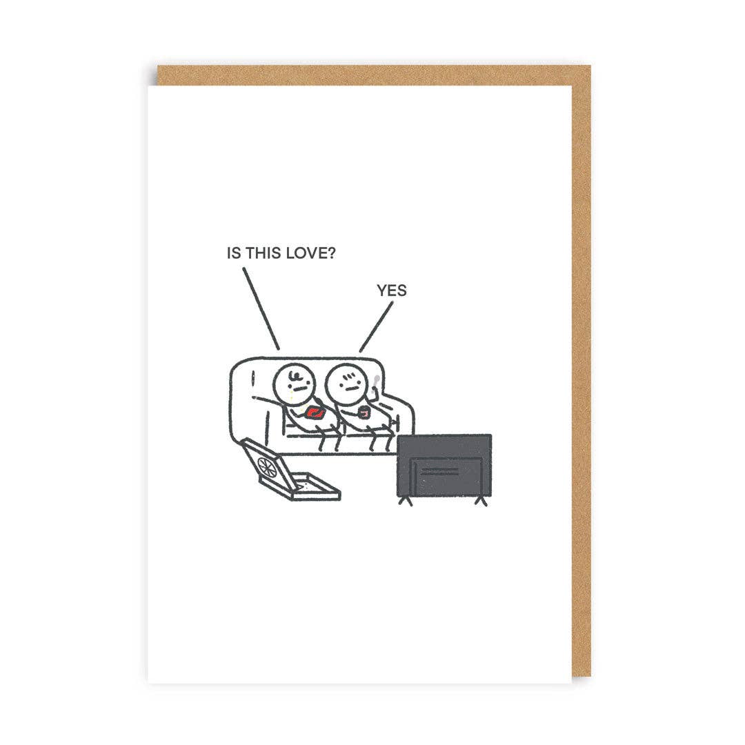 Is this Love? Greeting Card
