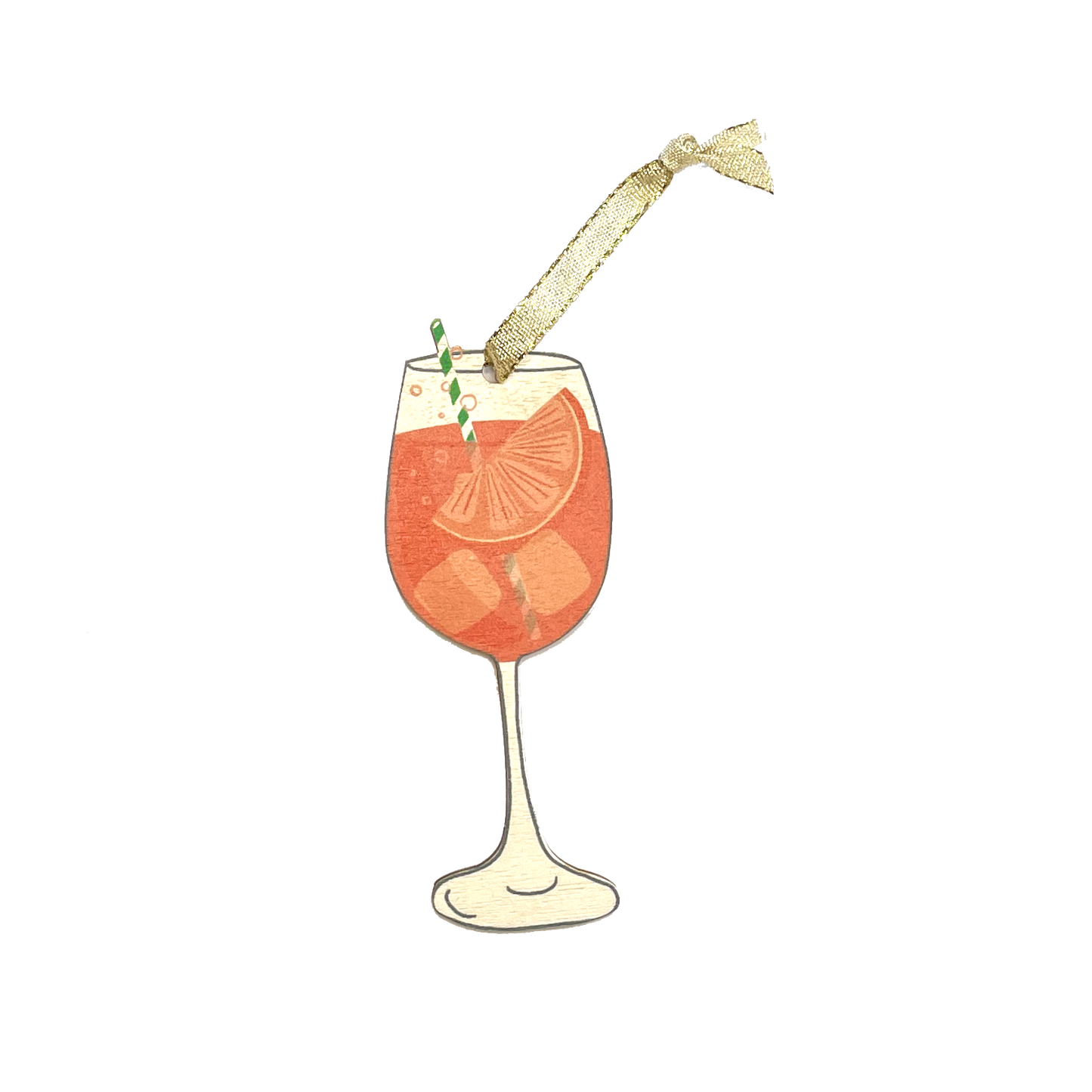 Aperol Spritz Christmas Decoration