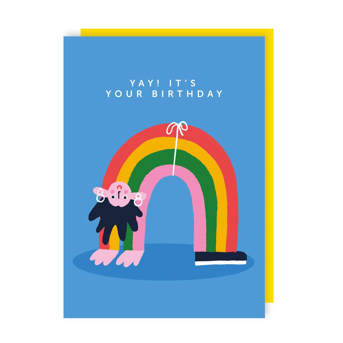 Yay Birthday Card: Cellophane