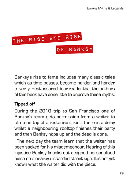 Banksy Myths & Legends Vol 2