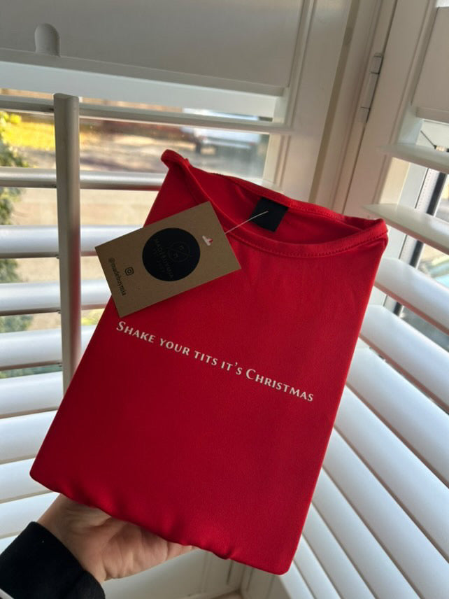 Cropped Slogan T-Shirt