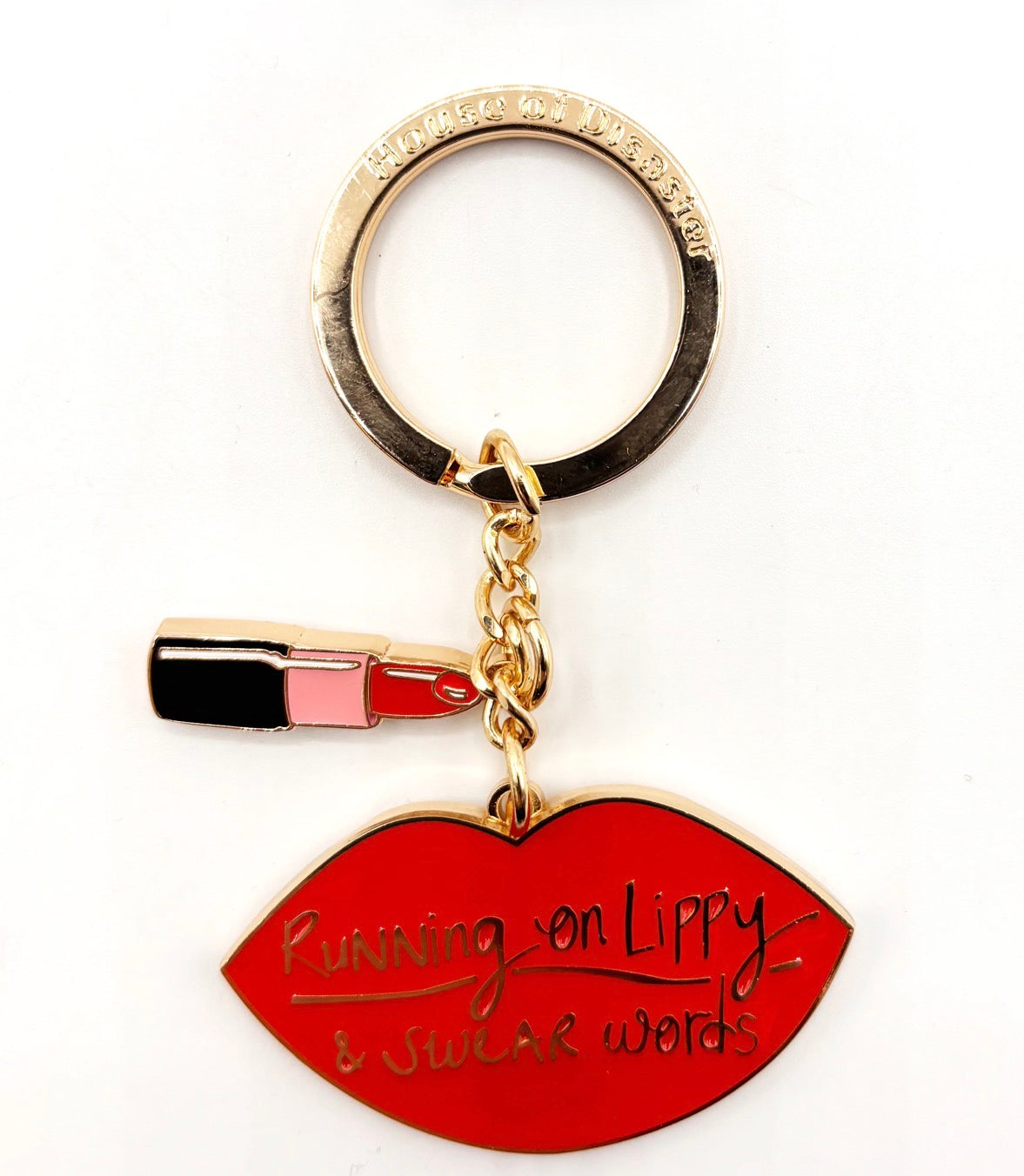 House of Disaster Enamel Keyring