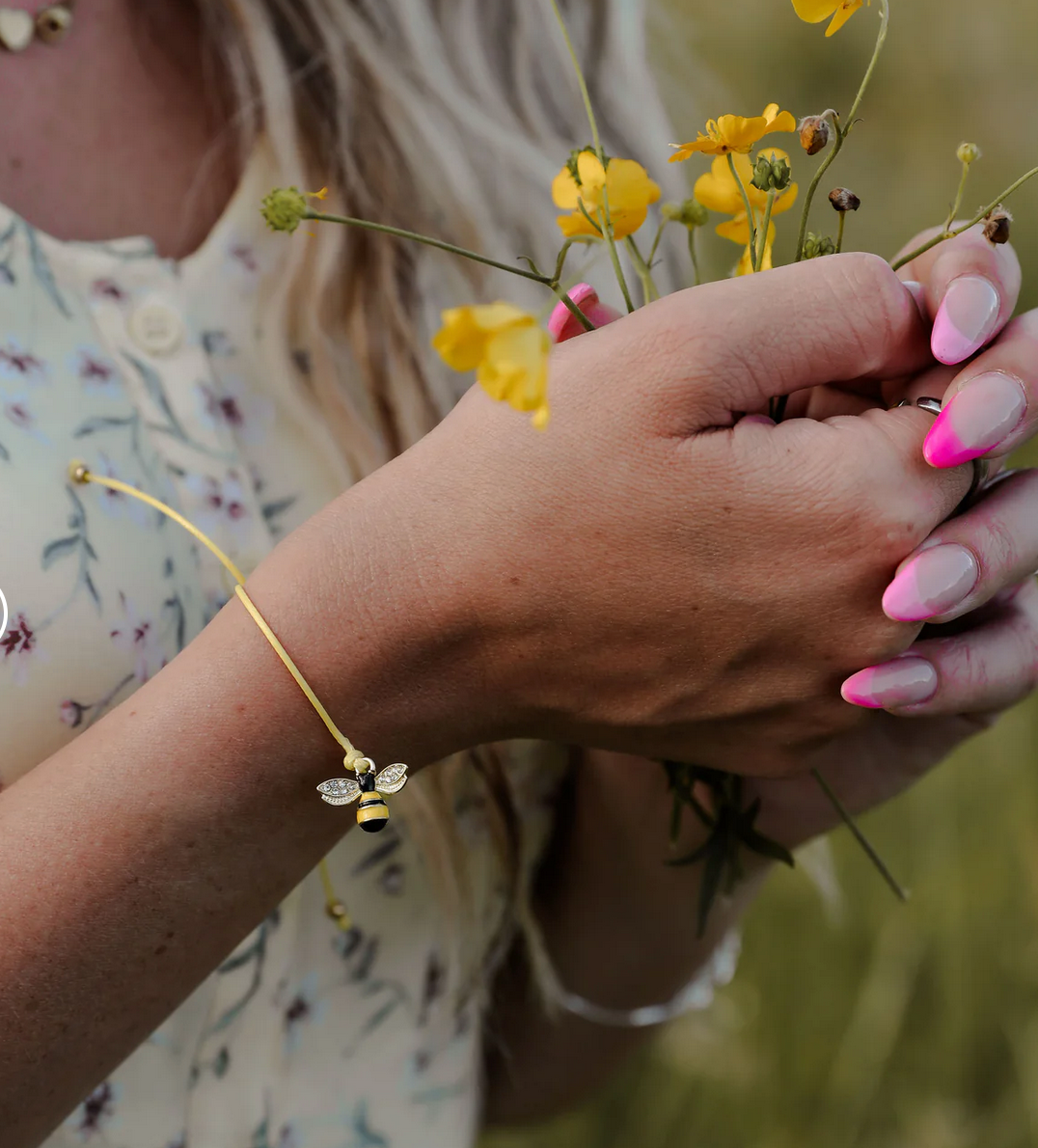 Seeded Card Bracelet