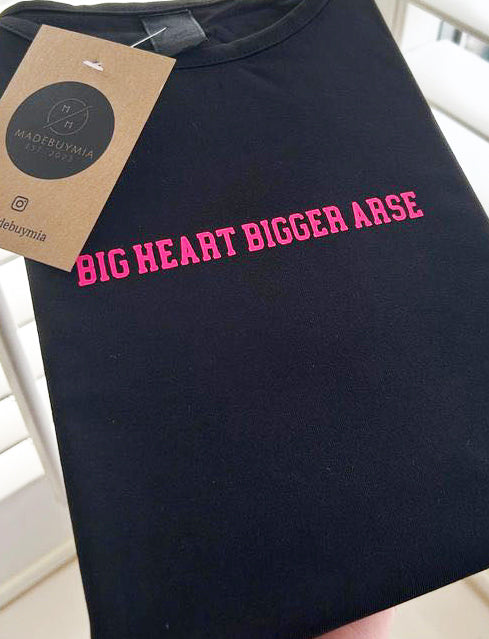Cropped Slogan T-Shirt