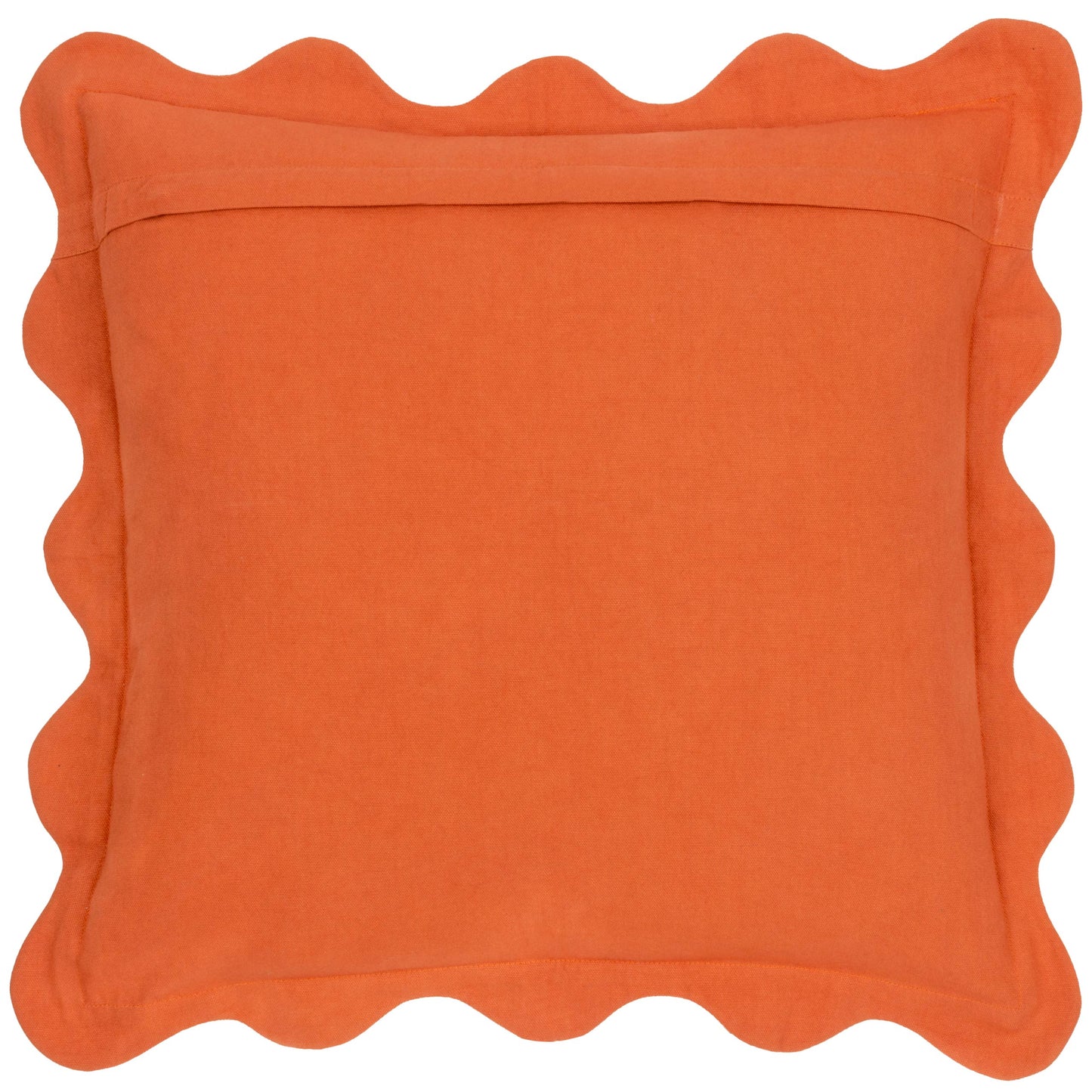 Coral Scalloped Cushion Sandy Pink: Sandy Pink / Feather Filled / 50 x 50cm
