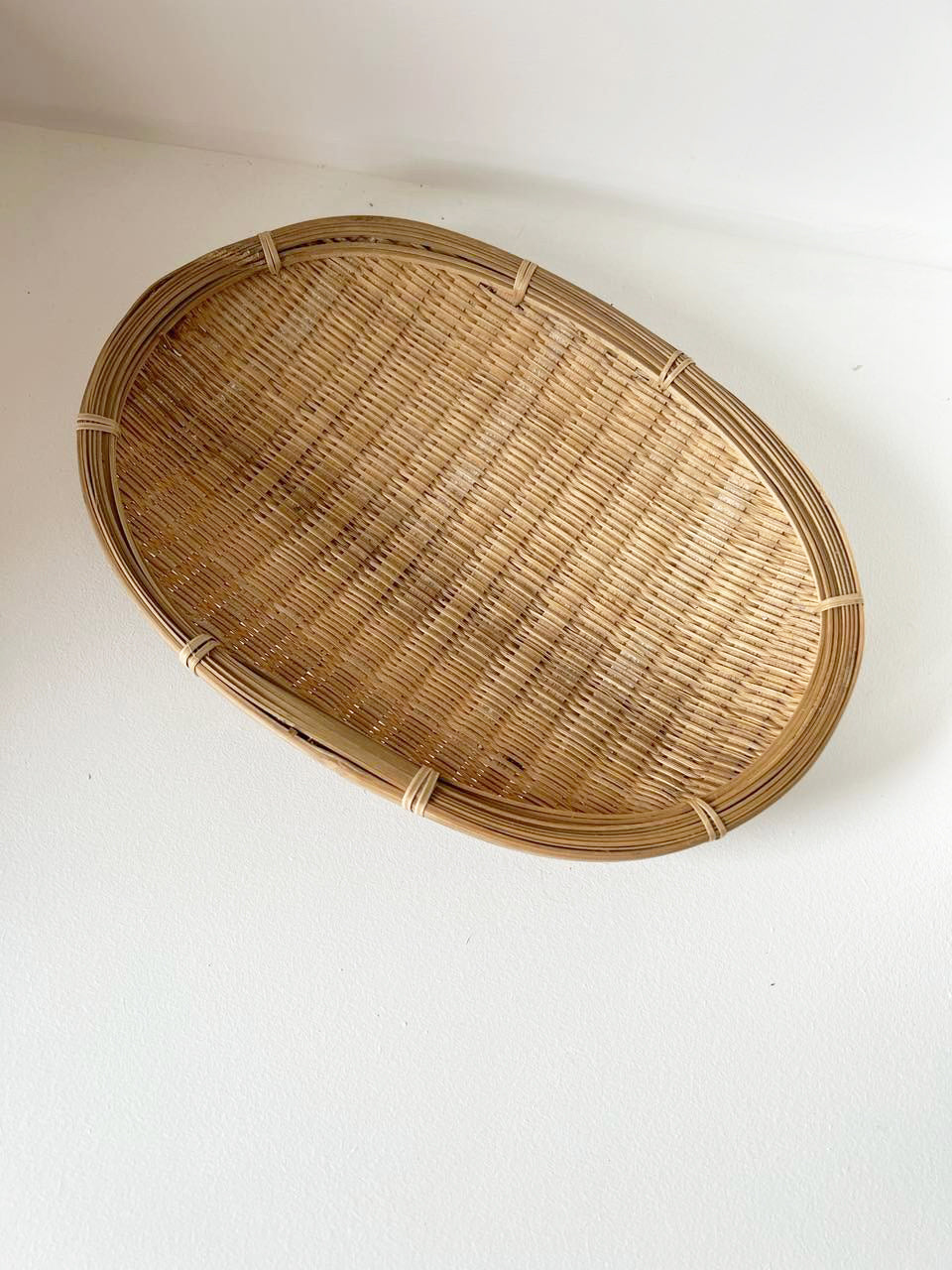 Cambodian Wickerwork Tray