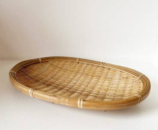 Cambodian Wickerwork Tray