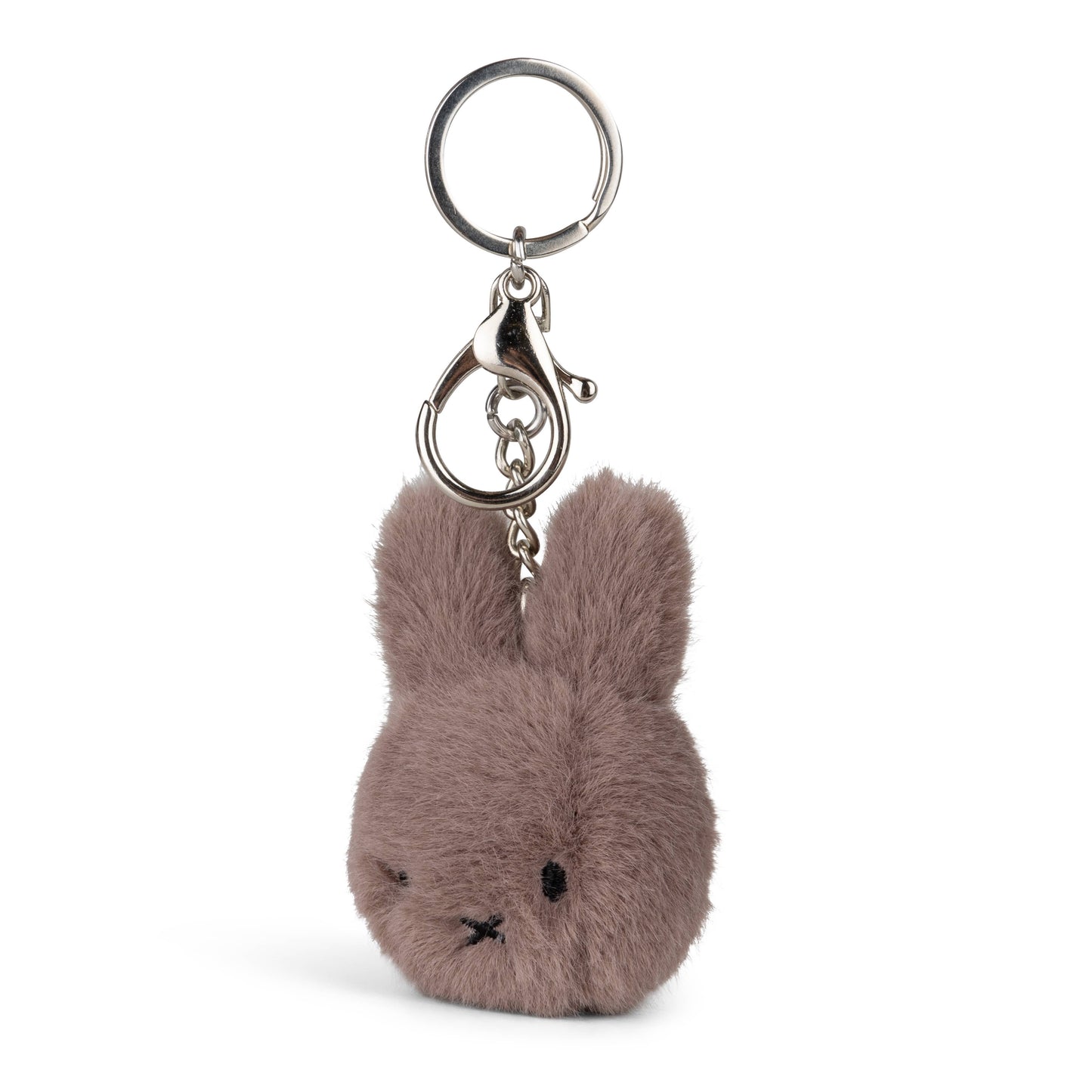 Miffy Fuzzy ECO Keyring Taupe 8 cm