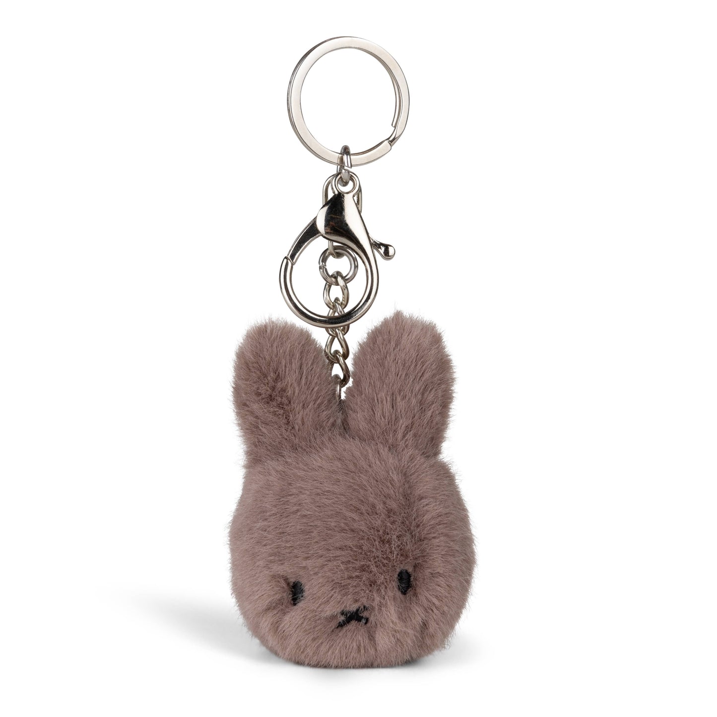 Miffy Fuzzy ECO Keyring Taupe 8 cm