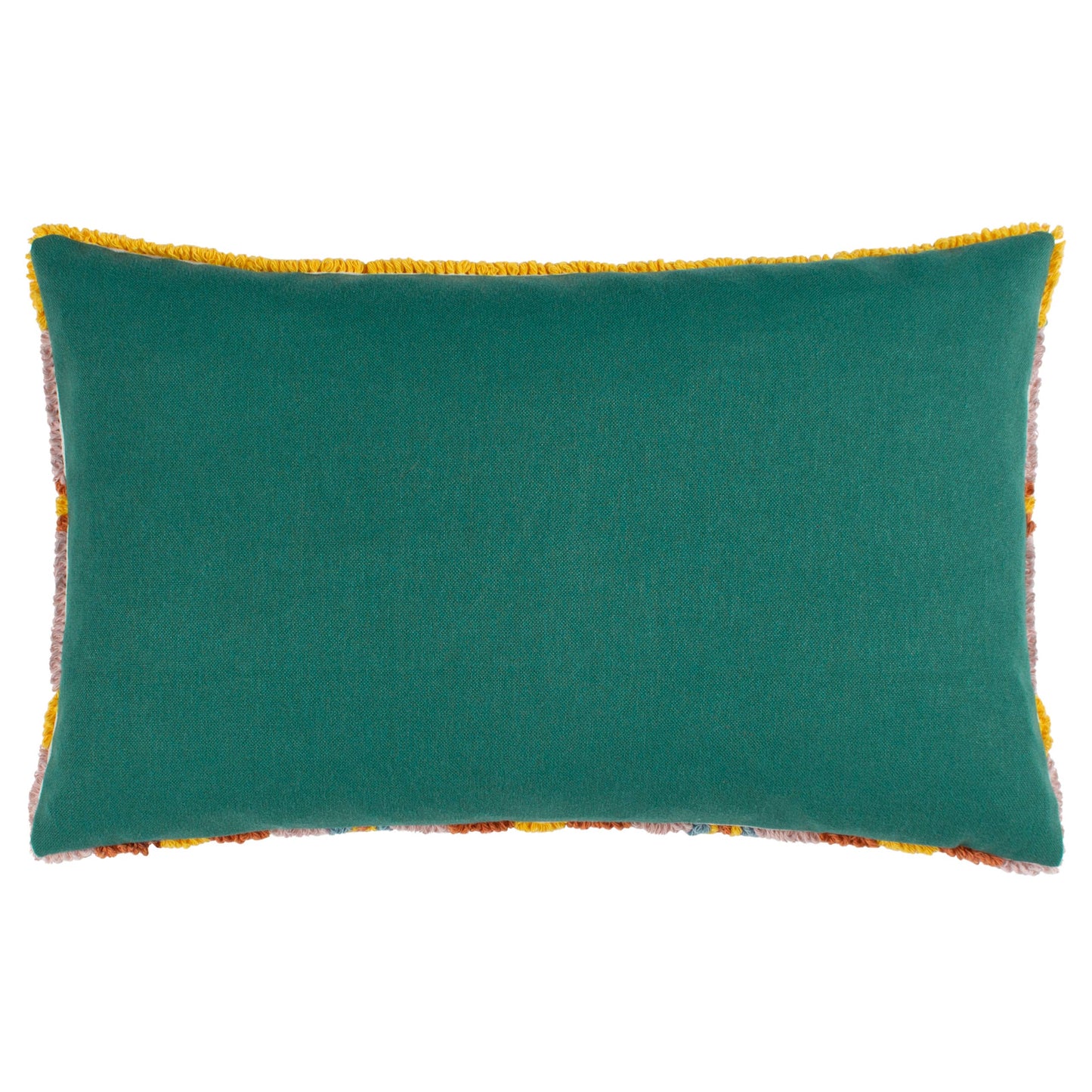 Sweet Knitted Cushion Yellow/Pink: Yellow/Pink / Polyester Filled / 30 x 50cm