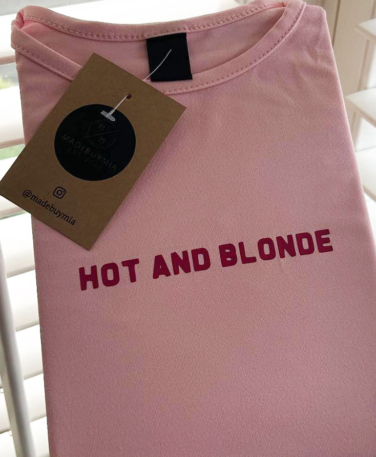 Cropped Slogan T-Shirt