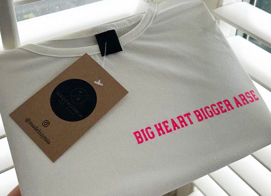 Cropped Slogan T-Shirt