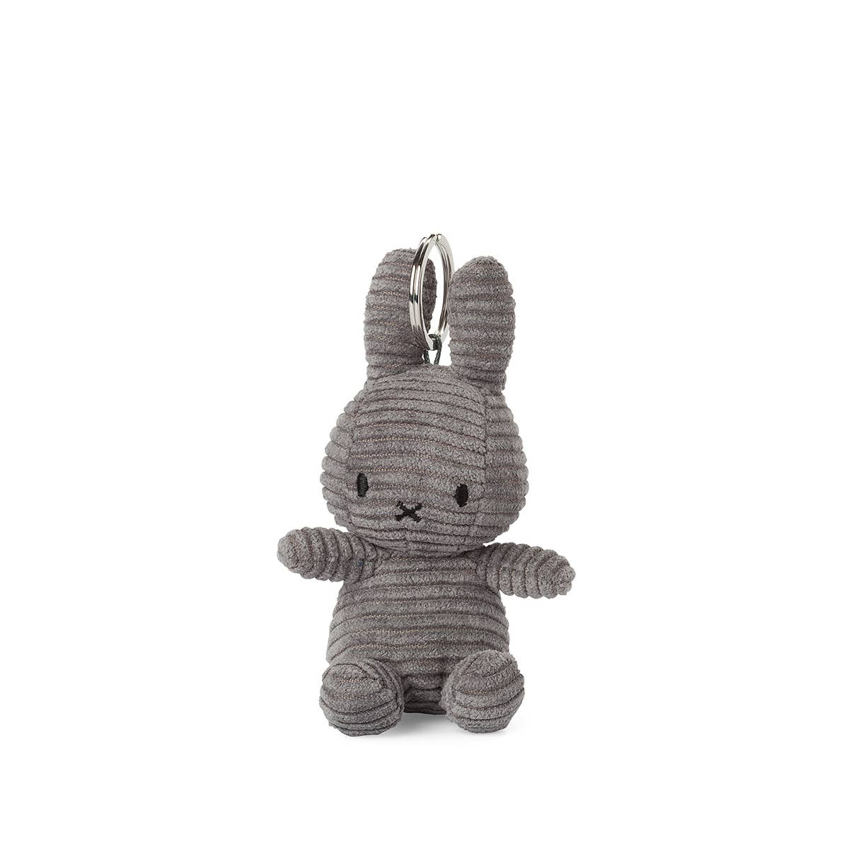 Miffy Keyring Corduroy Grey 10cm