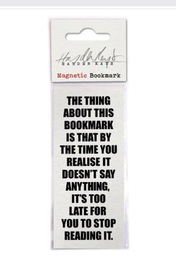 Hayden Kay’s Magnetic Funny Bookmarks