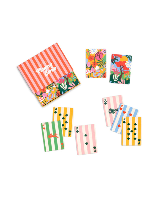 Card Deck Set, Floral