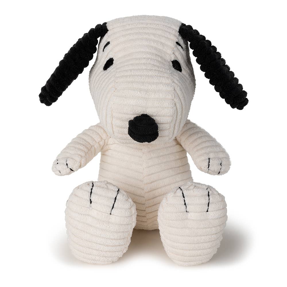 Bon Ton Toys Snoopy ECO Corduroy Cream - 19cm