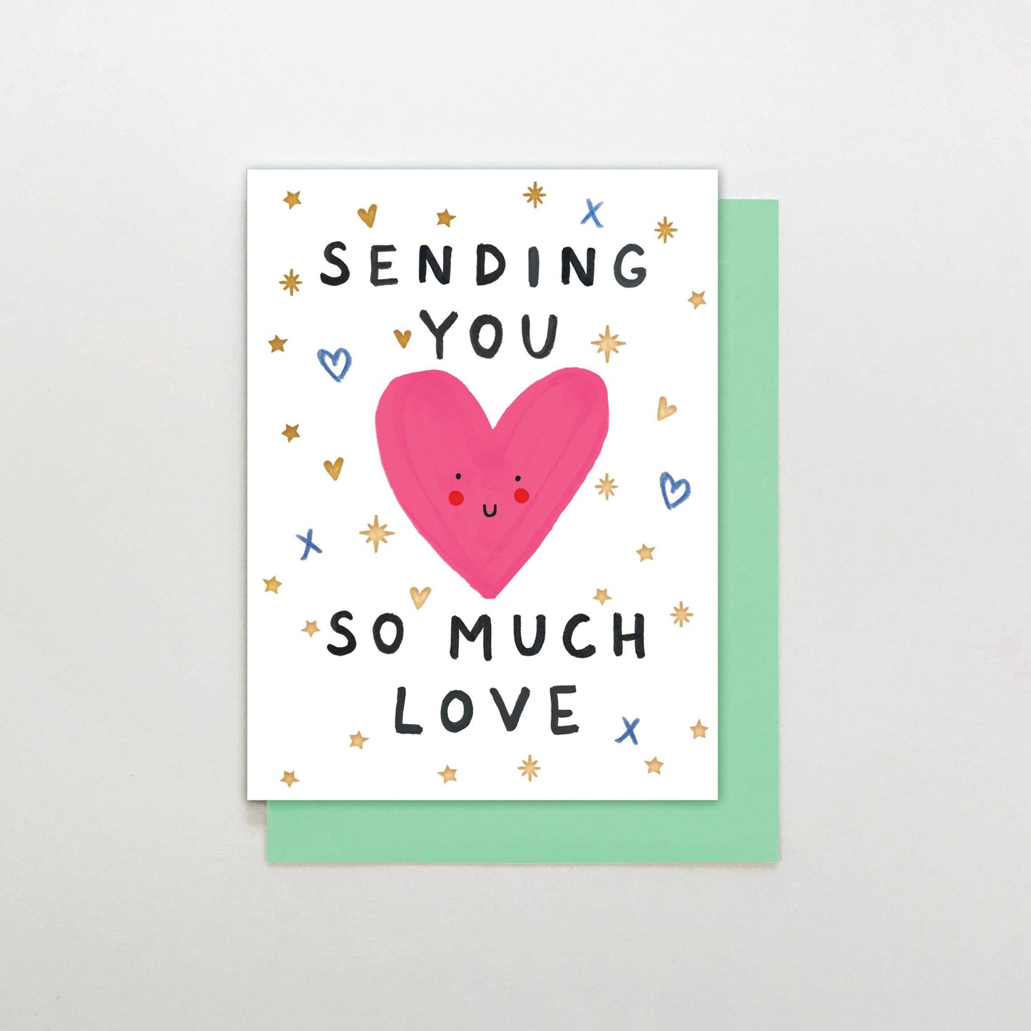 Sending You So Much Love - Mini card