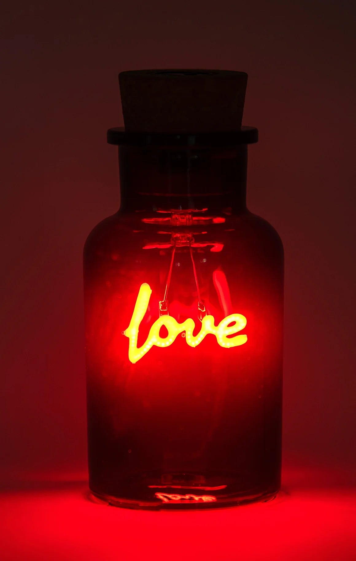 Message In A Bottle - Smiley,Flower,Love