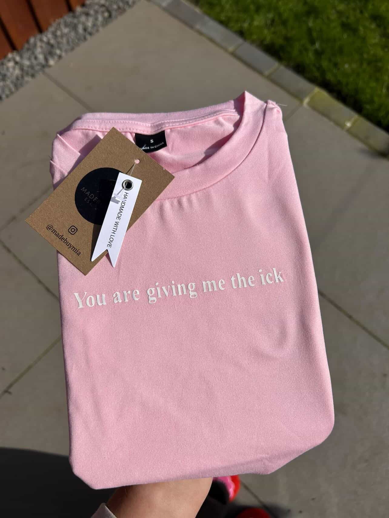 Cropped Slogan T-Shirt