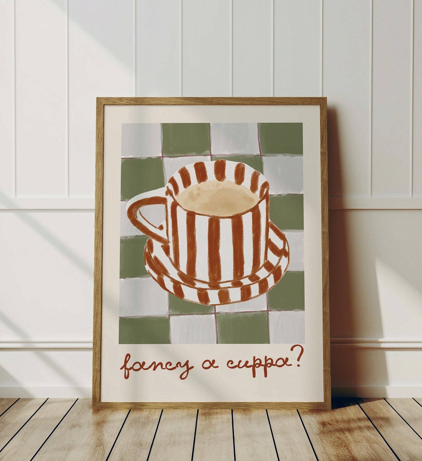 Fancy a Cuppa Print: A3
