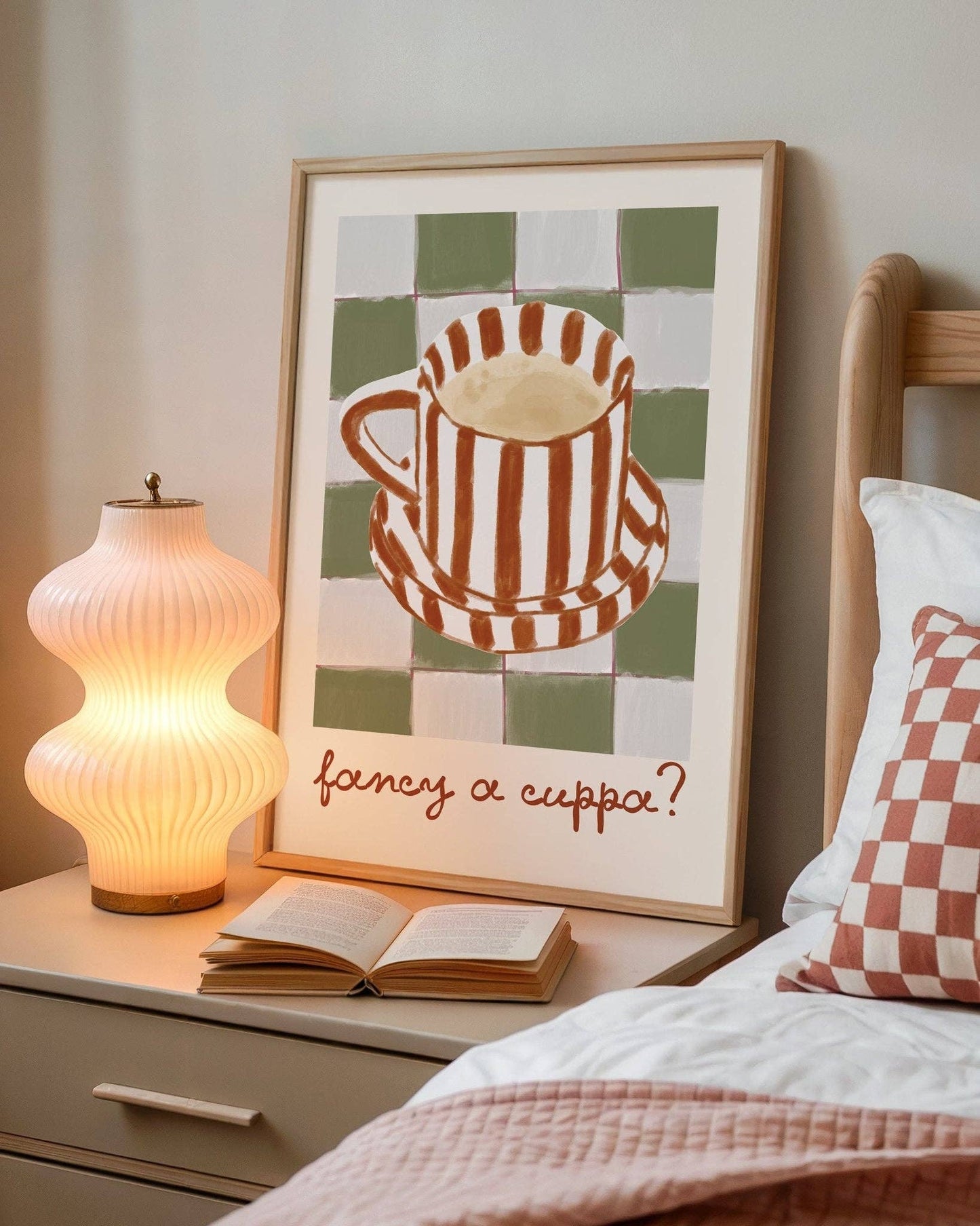 Fancy a Cuppa Print: A4
