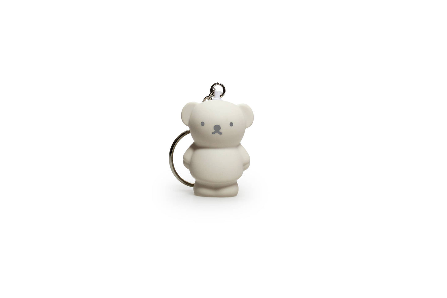Miffy Boris Bear Keyring - Sand Beige - 4.5cm