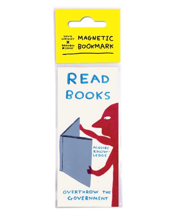 David Shrigley Magnetic Funny Bookmarks