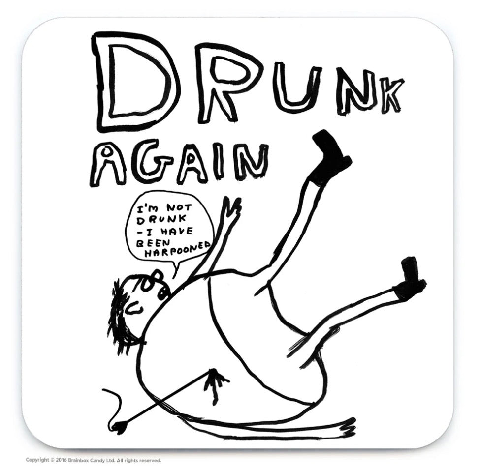 David Shrigley Funny Coaster
