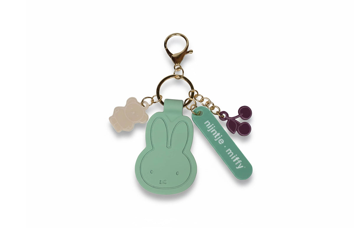 AP Junior Miffy Mint Bag Charm - 13 x 9 x 0.5 cm
