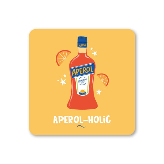Aperol-Holic Coaster