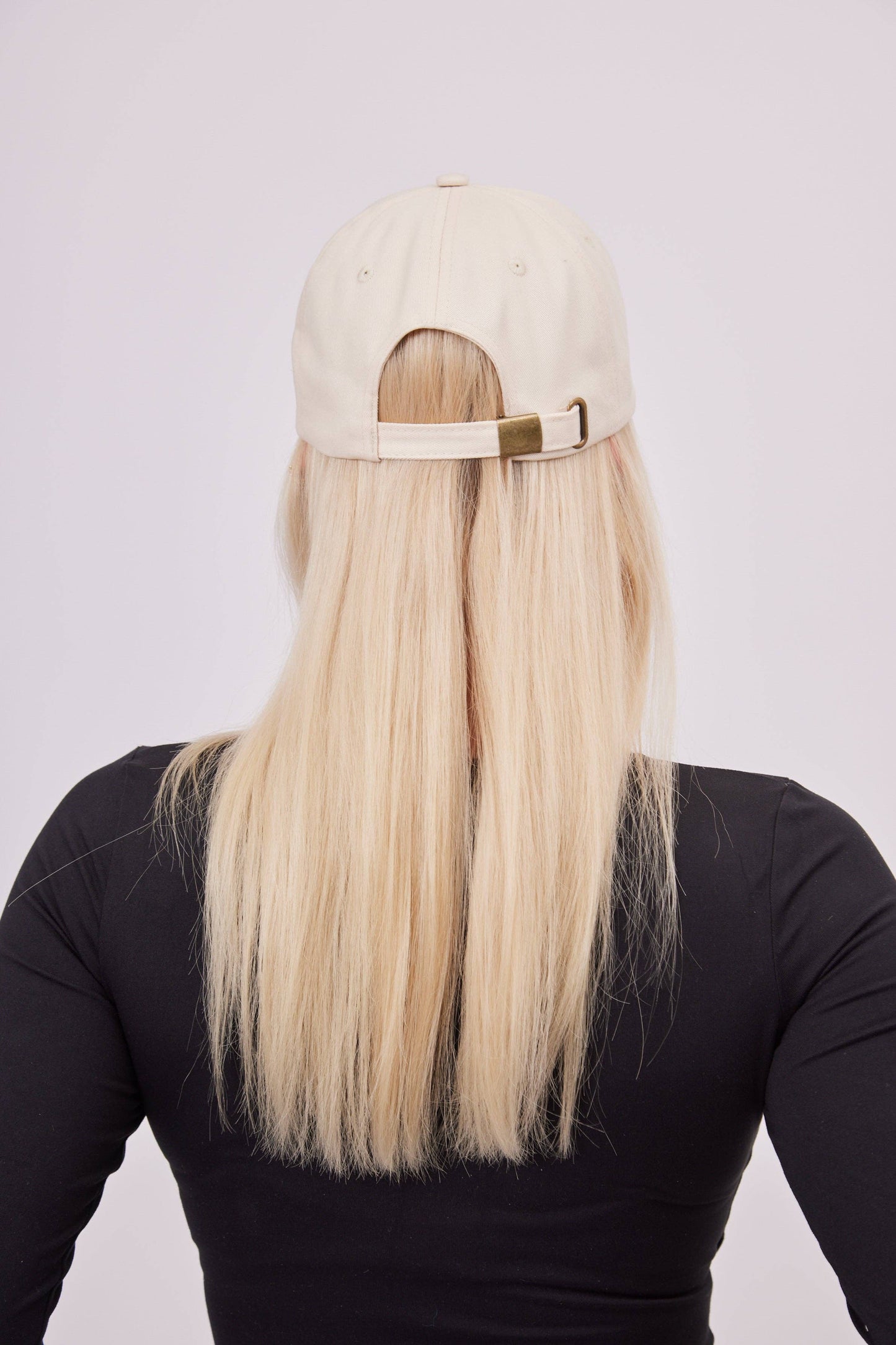 Golden Hour Baseball Cap in Beige: Beige