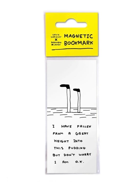 David Shrigley Magnetic Funny Bookmarks
