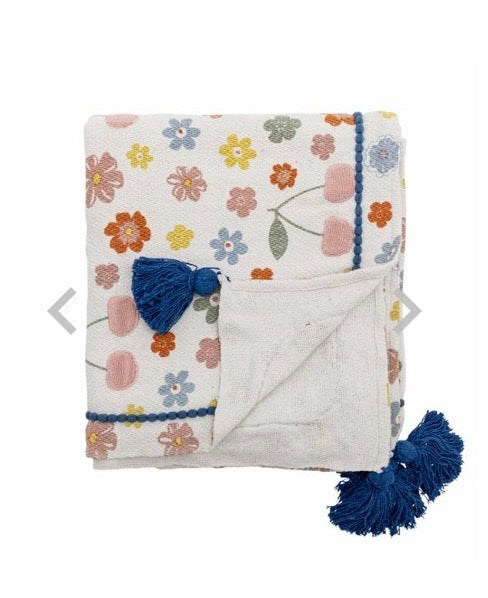 Cherry Throw Recycled Cotton