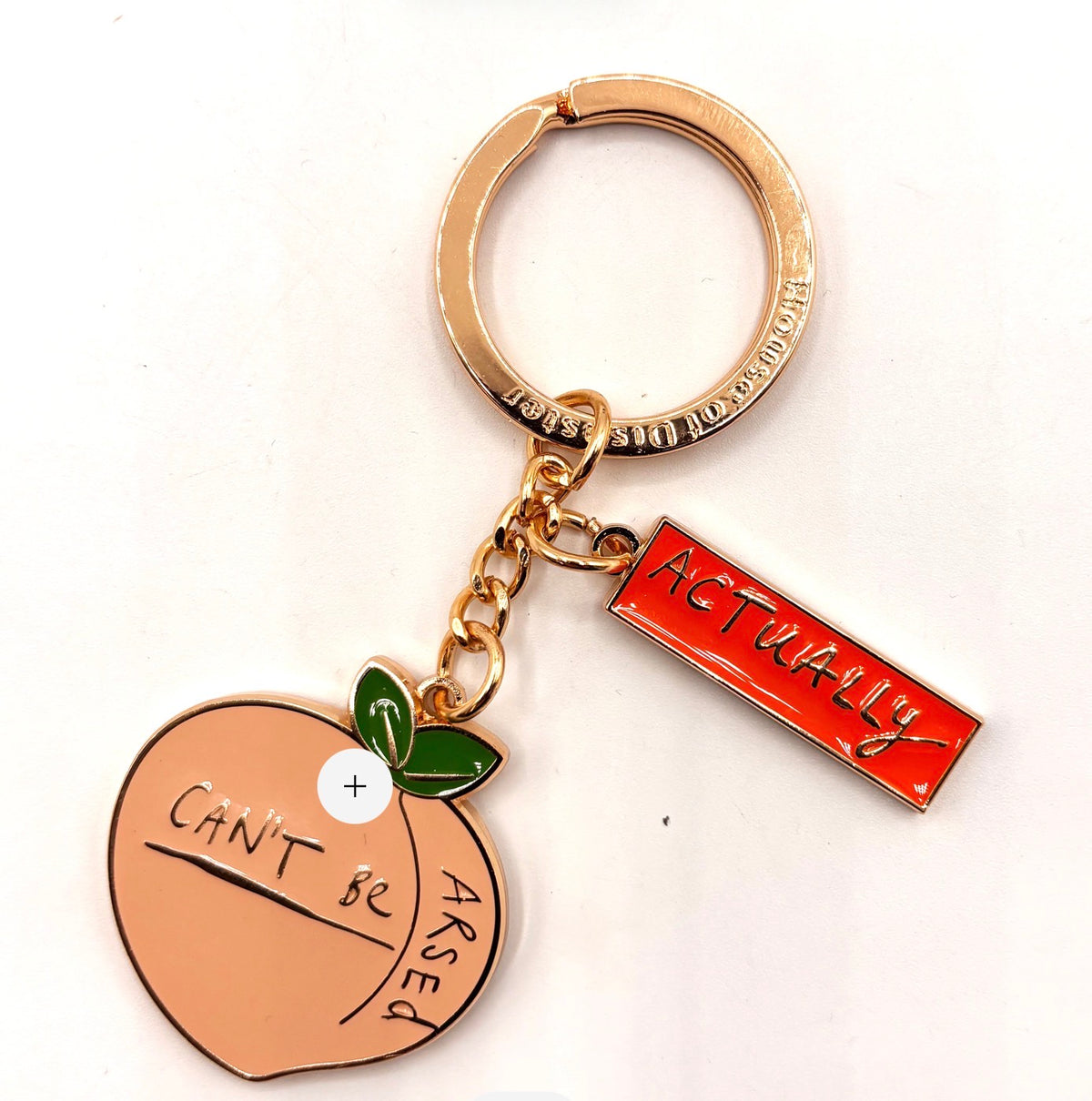 House of Disaster Enamel Keyring