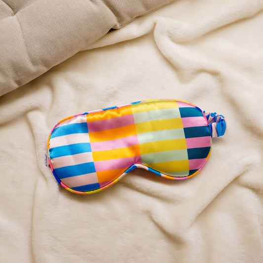 Helio Ferretti Striped Eye Mask - Multicolour