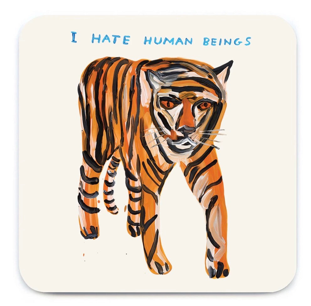 David Shrigley Funny Coaster
