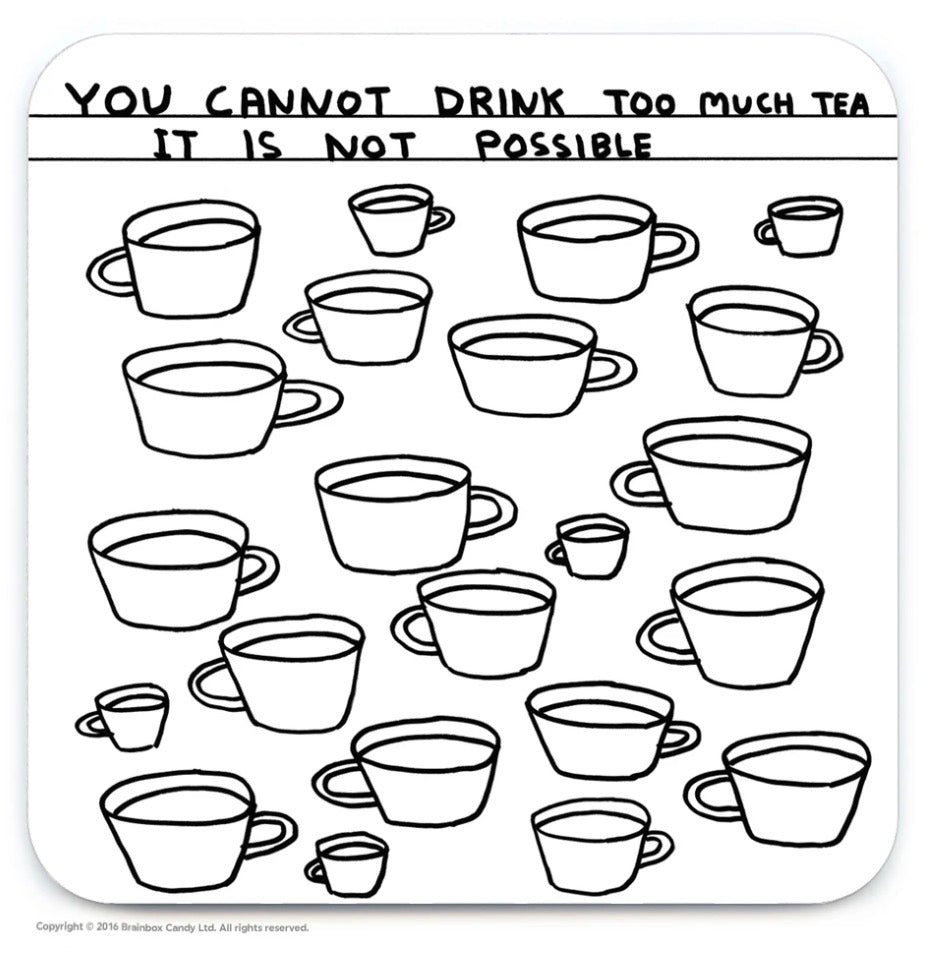 David Shrigley Funny Coaster