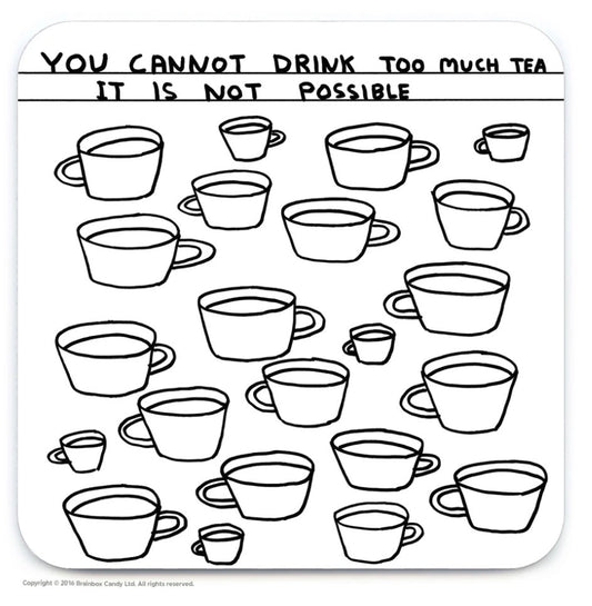 David Shrigley Funny Coaster