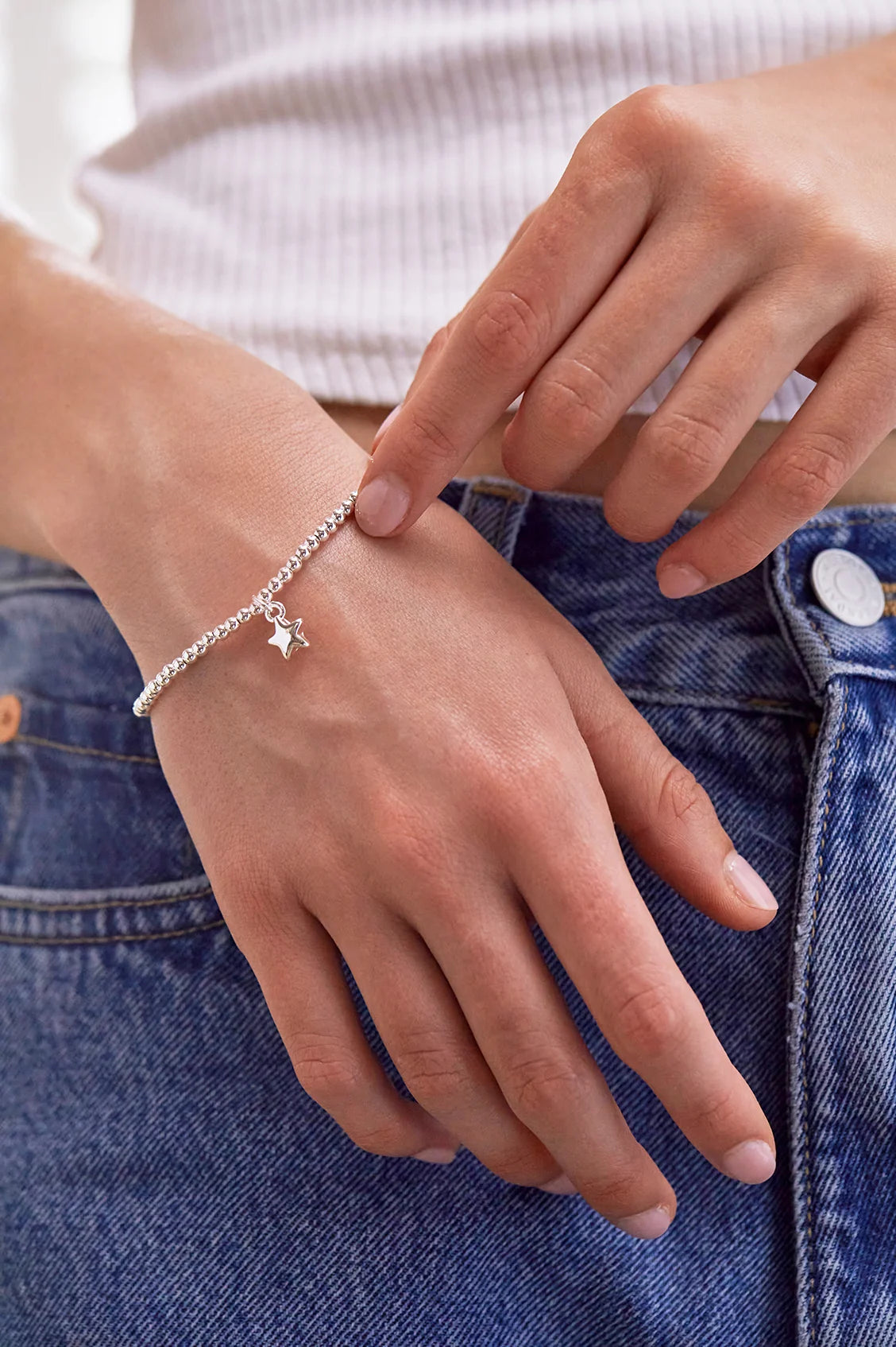 Estella Bartlett Puffed Star Sienna Bracelet