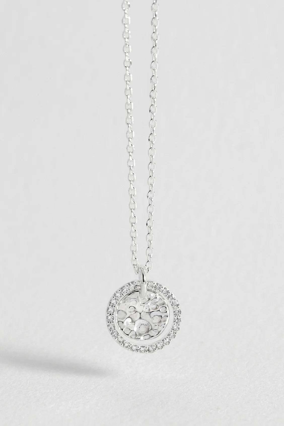 Estella Bartlett Hammered Coin Necklace