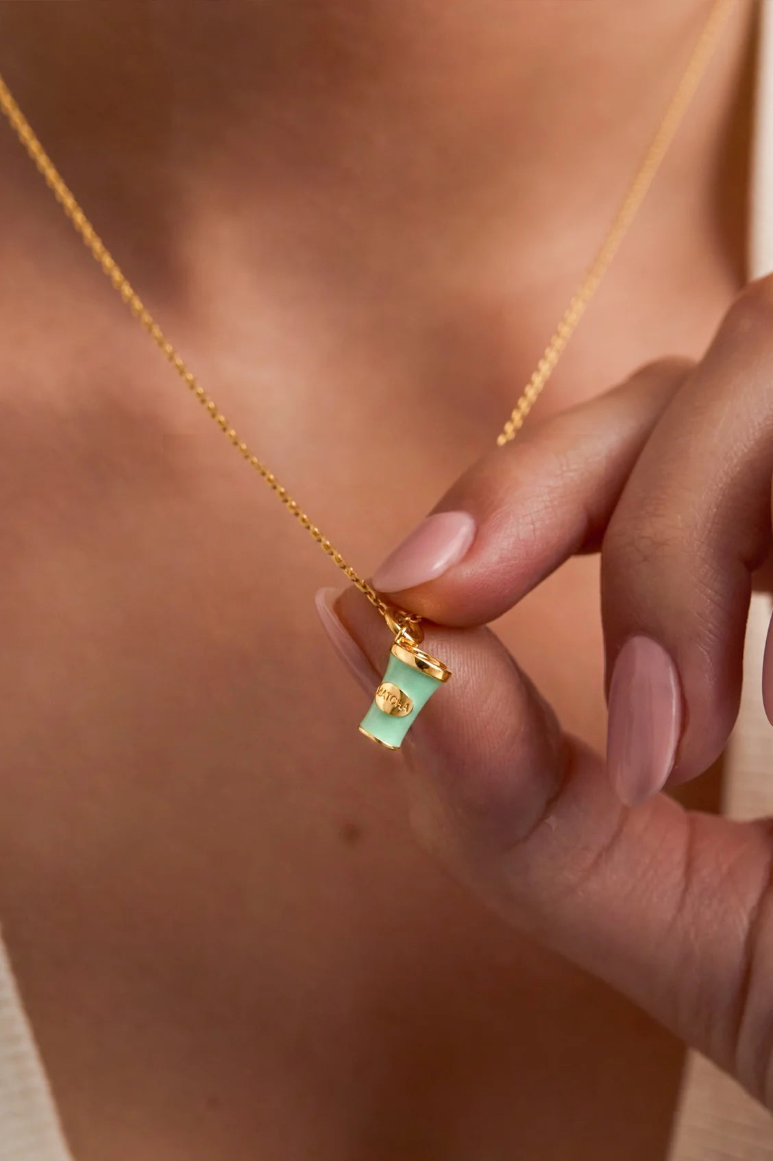 Estella Bartlett Matcha Necklace
