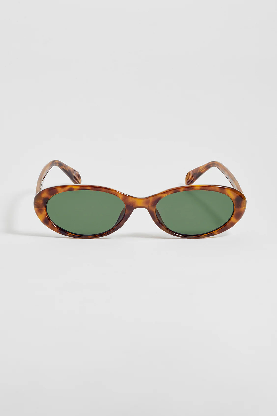 Estella Bartlett Brown Tortoise Barcelona Oval Sunglasses