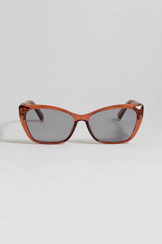 Estella Bartlett Burnt Orange Sydney Sunglasses