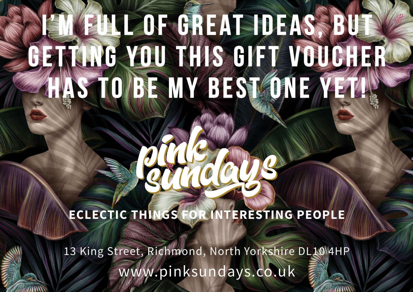 Pink Sundays Gift Voucher